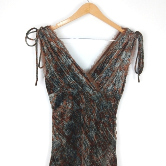 Peruvian Connection Boho Velvet Dress - Picture 9 of 11